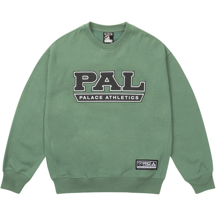 Свитер Palace Pal Athletics Crew, Racey Green
Свитер Palace Pal Athletics Crew, Racey Green