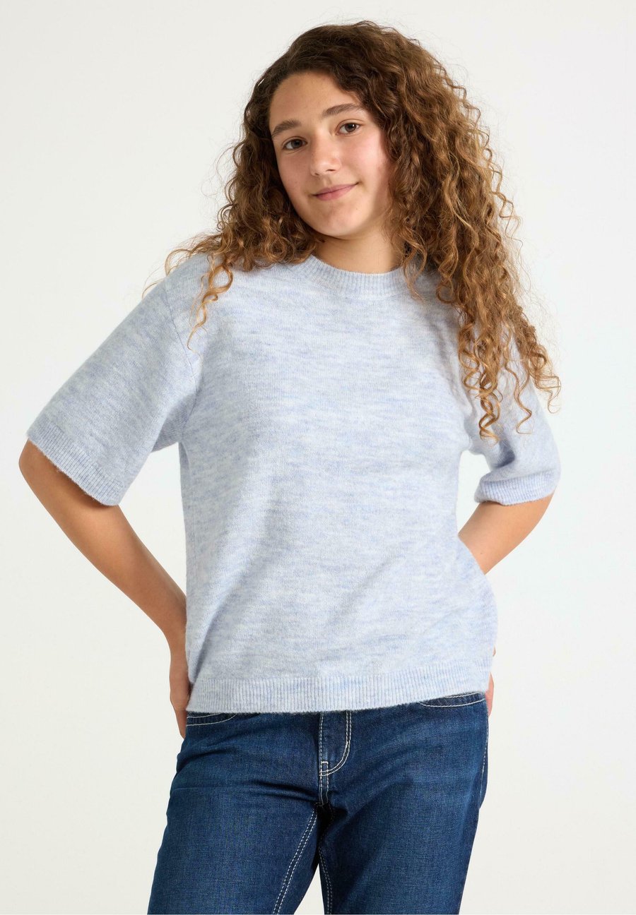 Футболка Lindex Basic T-shirt, Light Blue Melange/Light Blue
Футболка Lindex Basic T-shirt, Light Blue Melange/Light Blue