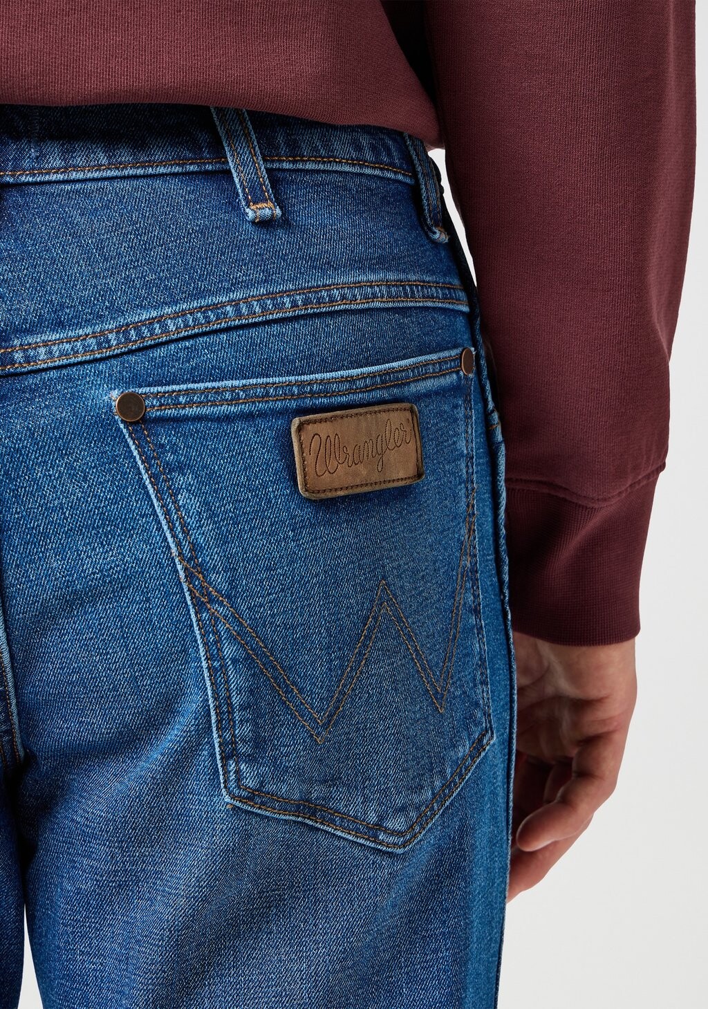 Джинсы прямого кроя RIVER Wrangler, синий деним
Джинсы прямого кроя RIVER Wrangler, синий деним