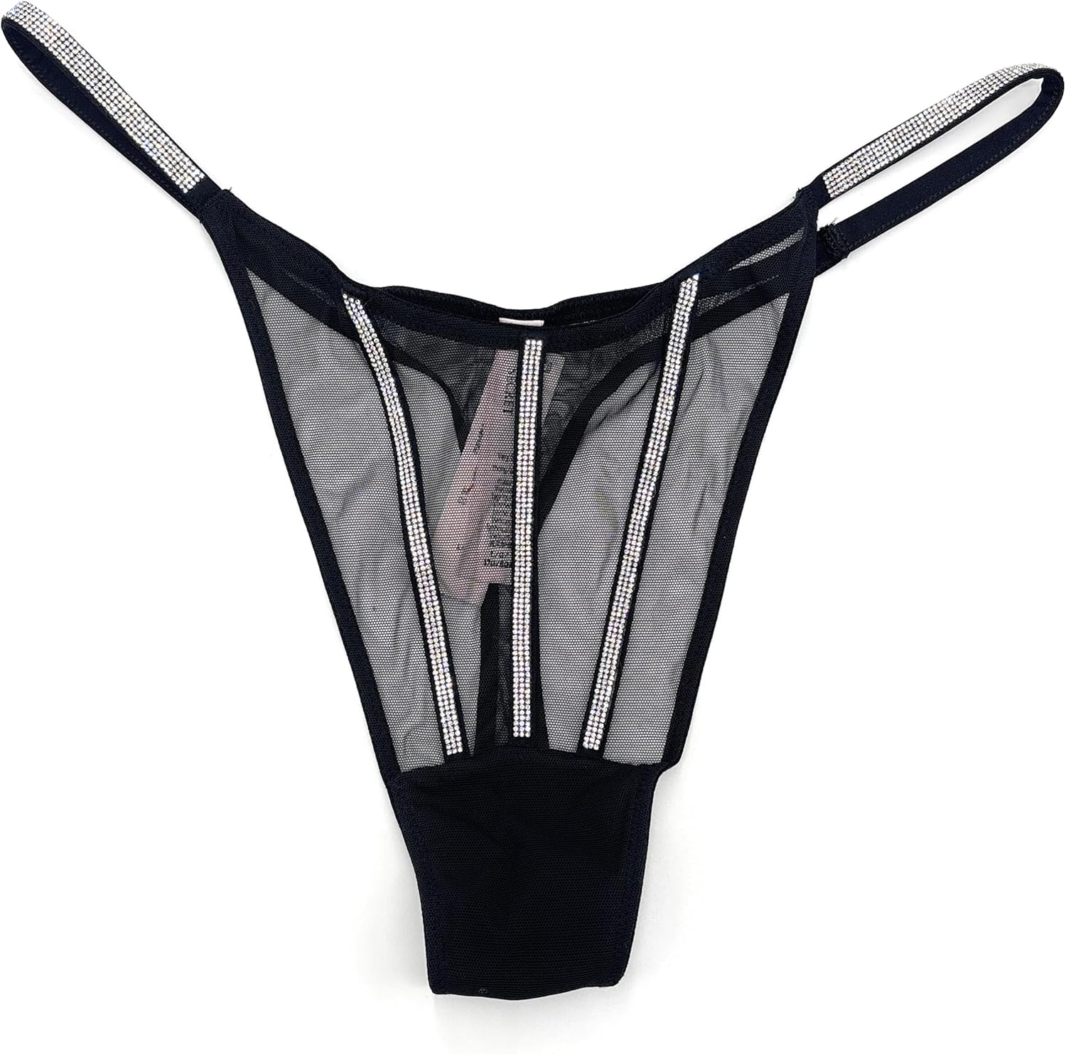 Трусики-стринги Victoria's Very Sexy Shine с блестками и стразами Victoria's Secret, Black Mesh/Bling
Трусики-стринги Victoria's Very Sexy Shine с блестками и стразами Victoria's Secret, Black Mesh/Bling