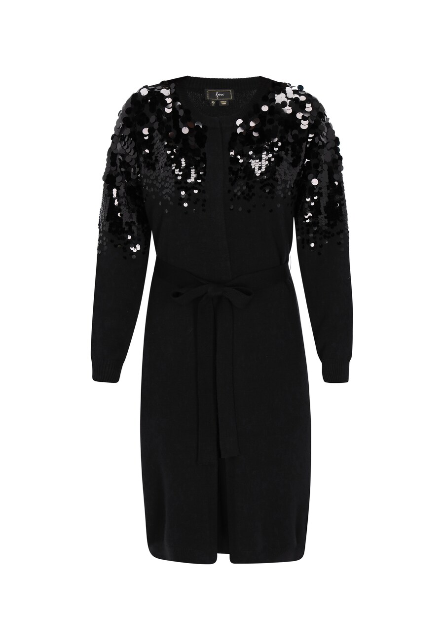 Вязаный кардиган faina, черный
Вязаный кардиган faina, черный