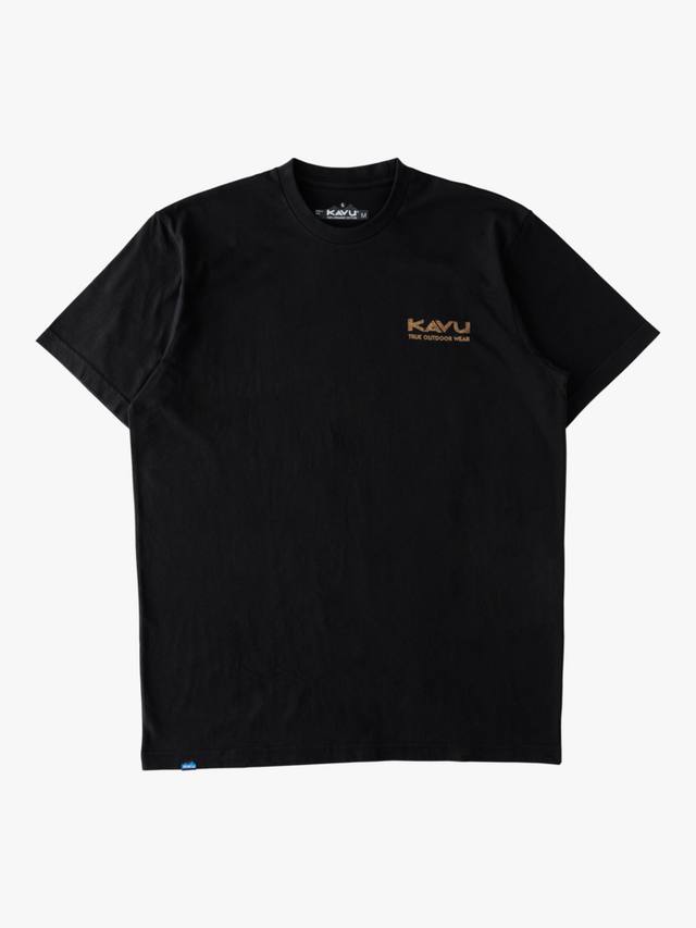 Футболка с принтом и круглым вырезом из хлопка KAVU
Футболка с принтом и круглым вырезом из хлопка KAVU
