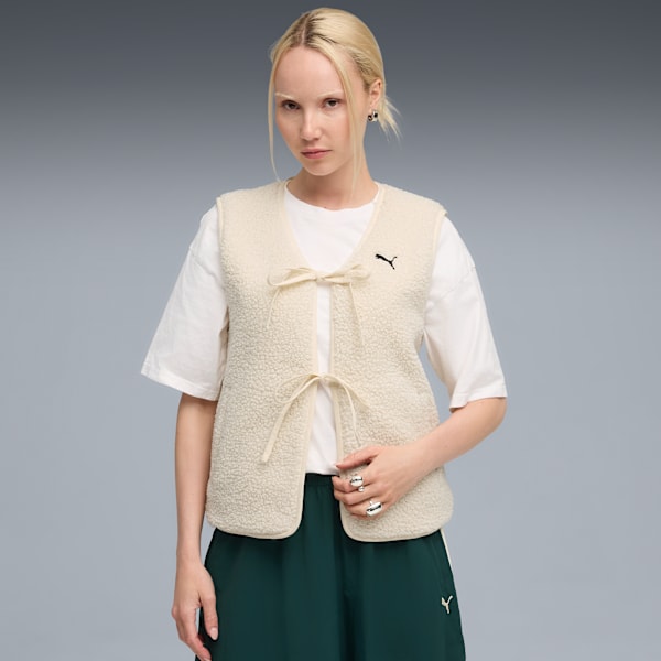 Женский флисовый жилет Puma Wardrobe Essentials, белый
Женский флисовый жилет Puma Wardrobe Essentials, белый