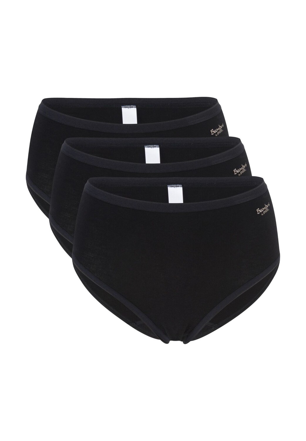 Трусики-миди, комплект из 3 бамбуковых трусов SPEIDEL, черный
Трусики-миди, комплект из 3 бамбуковых трусов SPEIDEL, черный