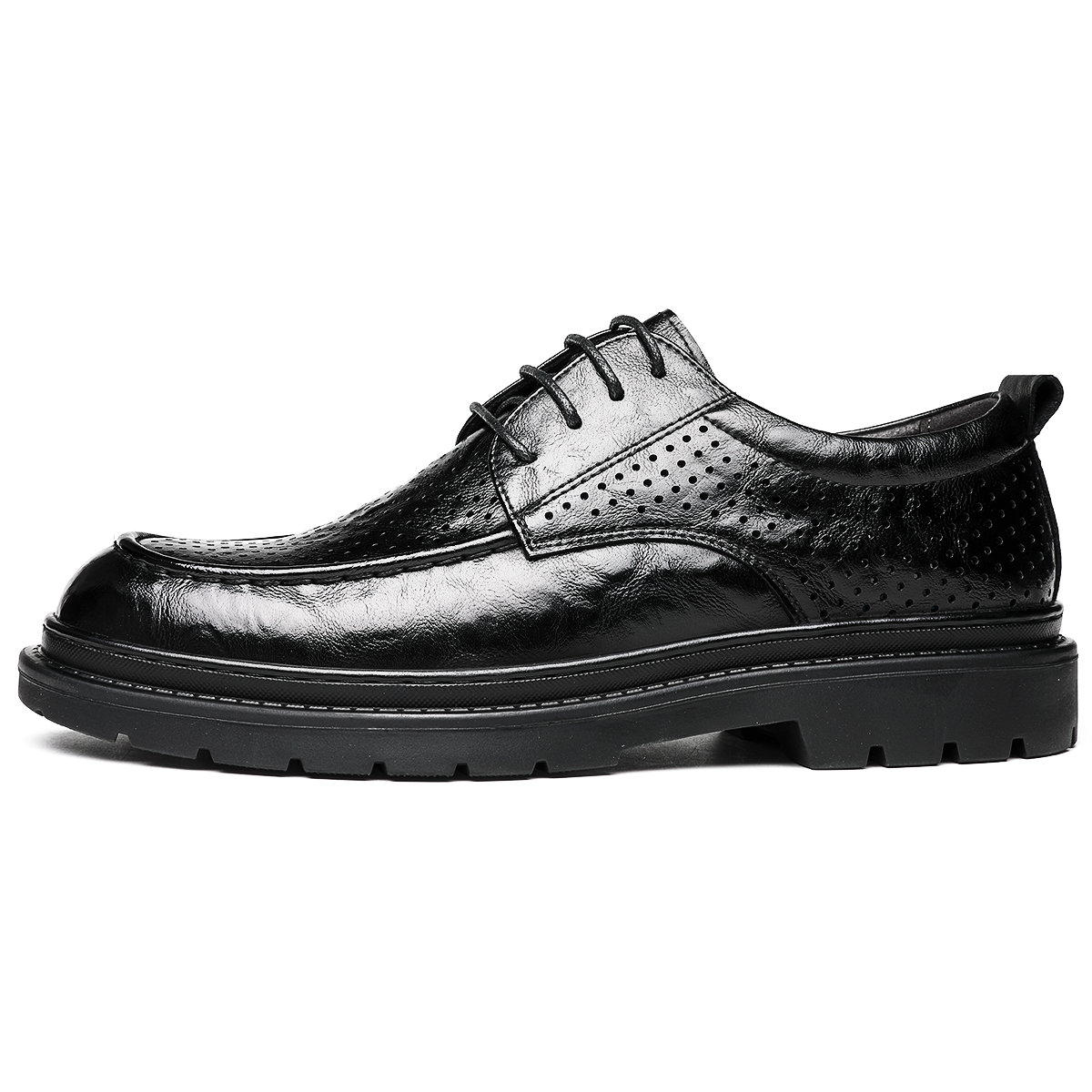 CHINT Повседневные кожаные туфли мужские низкие, черные
CHINT Повседневные кожаные туфли мужские низкие, черные