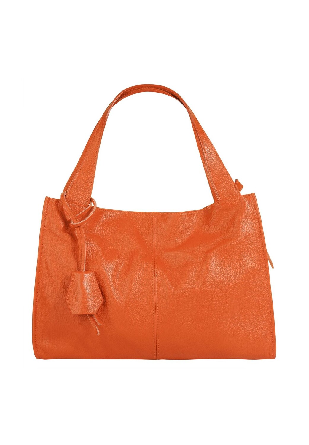 Шопер, натуральная кожа, сделано в Италии Cluty, оранжевый
Шопер, натуральная кожа, сделано в Италии Cluty, оранжевый