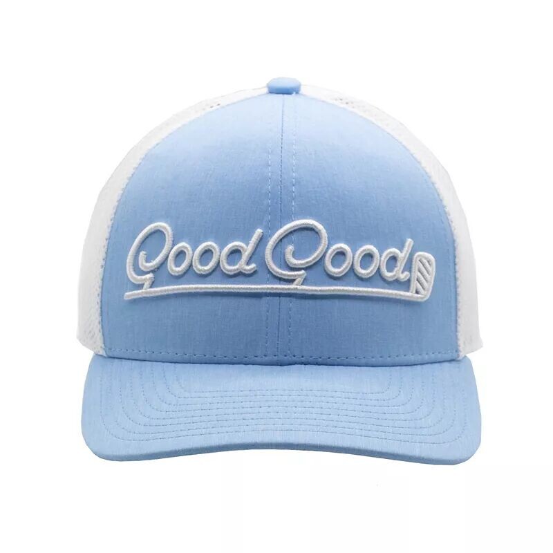 Синяя кепка Good Good Golf Birdie Trucker, светло-синий
Синяя кепка Good Good Golf Birdie Trucker, светло-синий
