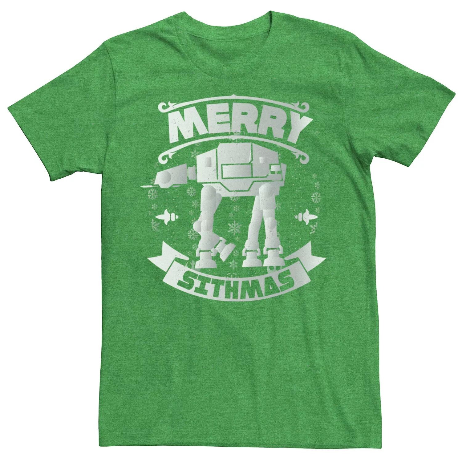 Мужская футболка с рисунком «Звездные войны AT-AT Christmas Merry Sithmas Holiday» Licensed Character
Мужская футболка с рисунком «Звездные войны AT-AT Christmas Merry Sithmas Holiday» Licensed Character