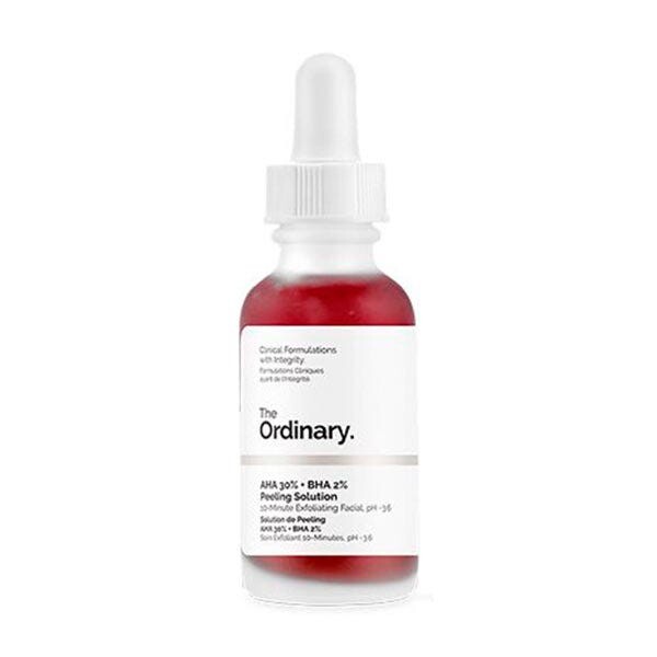 Aha 30% + Bha 2% раствор для пилинга 30 мл The Ordinary
Aha 30% + Bha 2% раствор для пилинга 30 мл The Ordinary