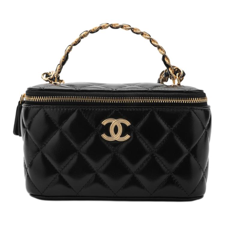 CHANEL Овчинная портативная клатч-сумка через плечо для женщин Black
CHANEL Овчинная портативная клатч-сумка через плечо для женщин Black