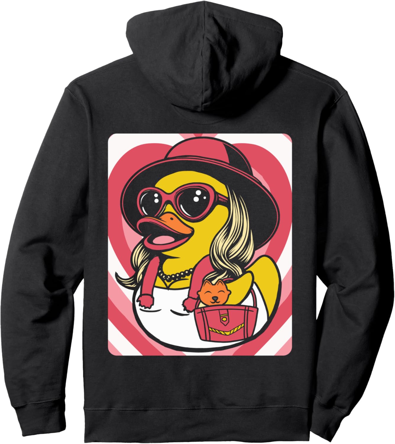 Модная резиновая уточка, уточка для покупок, модный стиль, худи Stylish Duck Fashion Rubber Ducky Couture, черный
Модная резиновая уточка, уточка для покупок, модный стиль, худи Stylish Duck Fashion Rubber Ducky Couture, черный