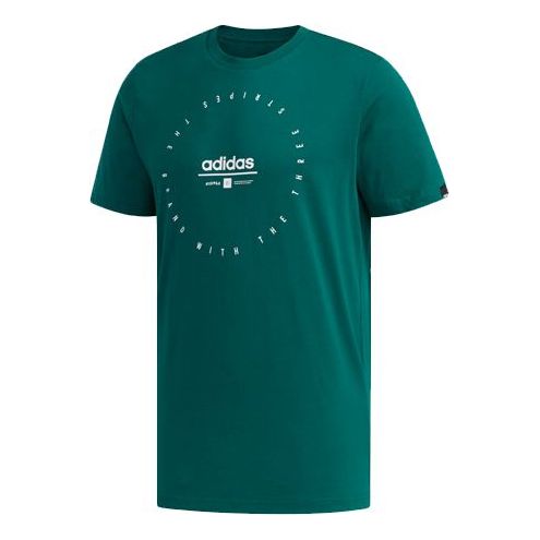 Футболка men's clock short sleeve college green t-shirt Adidas, зеленый
Футболка men's clock short sleeve college green t-shirt Adidas, зеленый