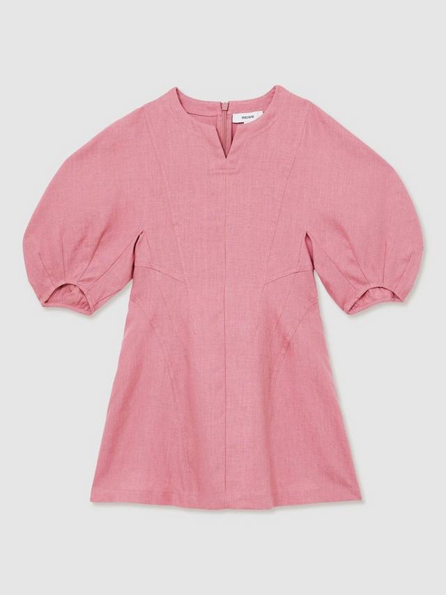 Детское платье Romy Linen с рукавами-фонариками Reiss, Pink
Детское платье Romy Linen с рукавами-фонариками Reiss, Pink