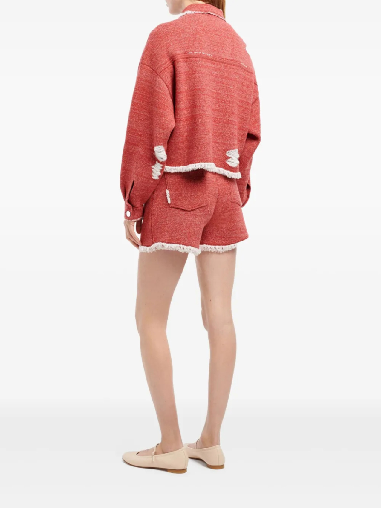 Barrie джинсовая куртка с бахромой, красный
Barrie джинсовая куртка с бахромой, красный