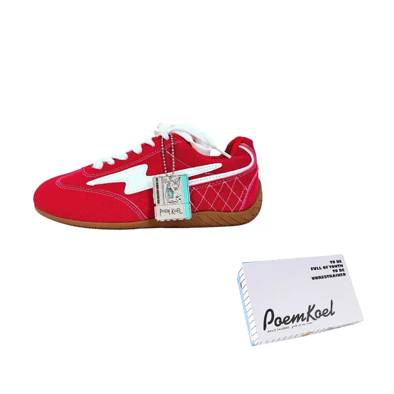 POEM KOEL Износостойкие и легкие низкие скейтерские кроссовки унисекс красные, цвет Red
POEM KOEL Износостойкие и легкие низкие скейтерские кроссовки унисекс красные, цвет Red