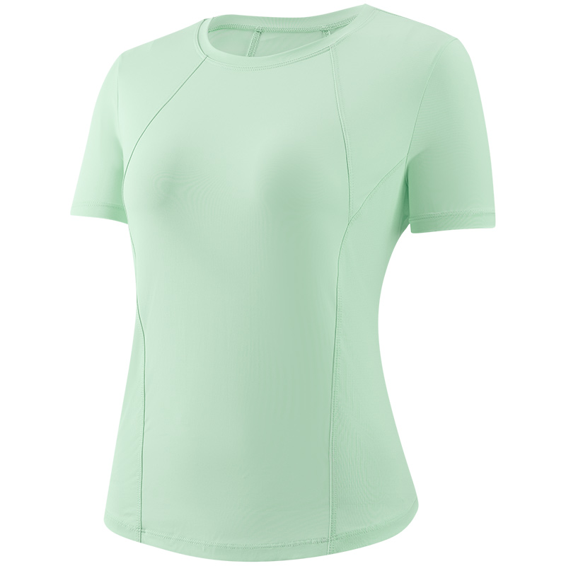 Футболка для йоги женская с круглым вырезом 361°, clear lime зеленый
Футболка для йоги женская с круглым вырезом 361°, clear lime зеленый