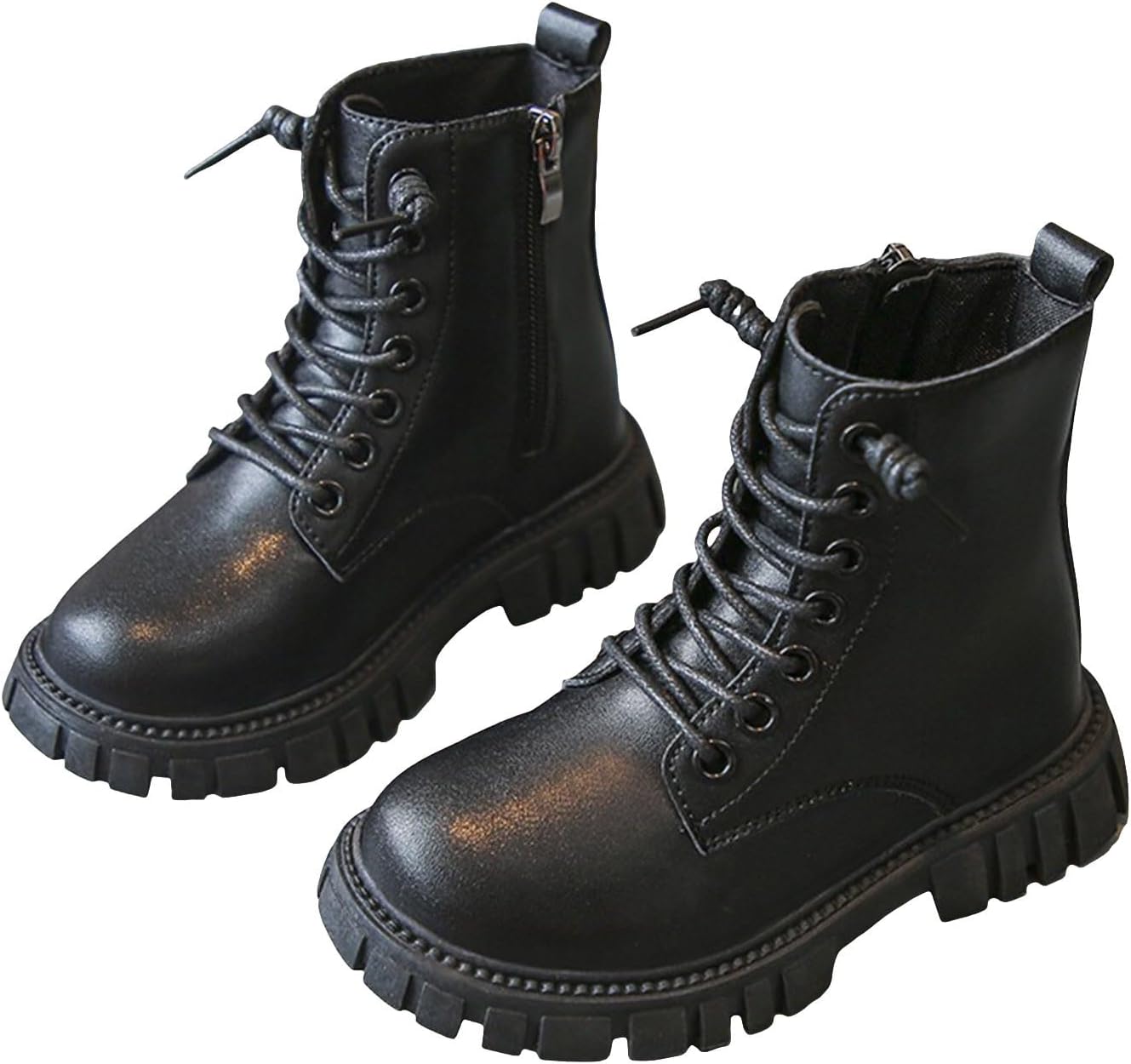 Детские однотонные ботильоны на осень и зиму для девочек, модные, с боковой молнией, шнуровкой, армейского стиля, трендовые челси, водонепроницаемые, из искусственной кожи, панк-готика, средняя длина голенища, для детей 4-12 лет Generic, Black
Детские однотонные ботильоны на осень и зиму для девочек, модные, с боковой молнией, шнуровкой, армейского стиля, трендовые челси, водонепроницаемые, из искусственной кожи, панк-готика, средняя длина голенища, для детей 4-12 лет Generic, Black