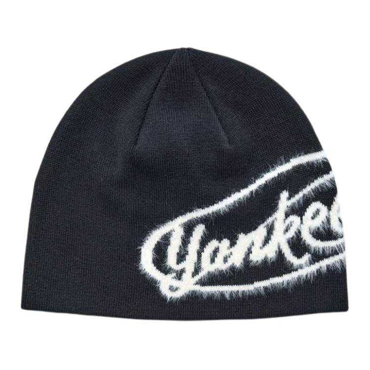 MLB Унисекс черная шапка-бини из полиэстера
MLB Унисекс черная шапка-бини из полиэстера