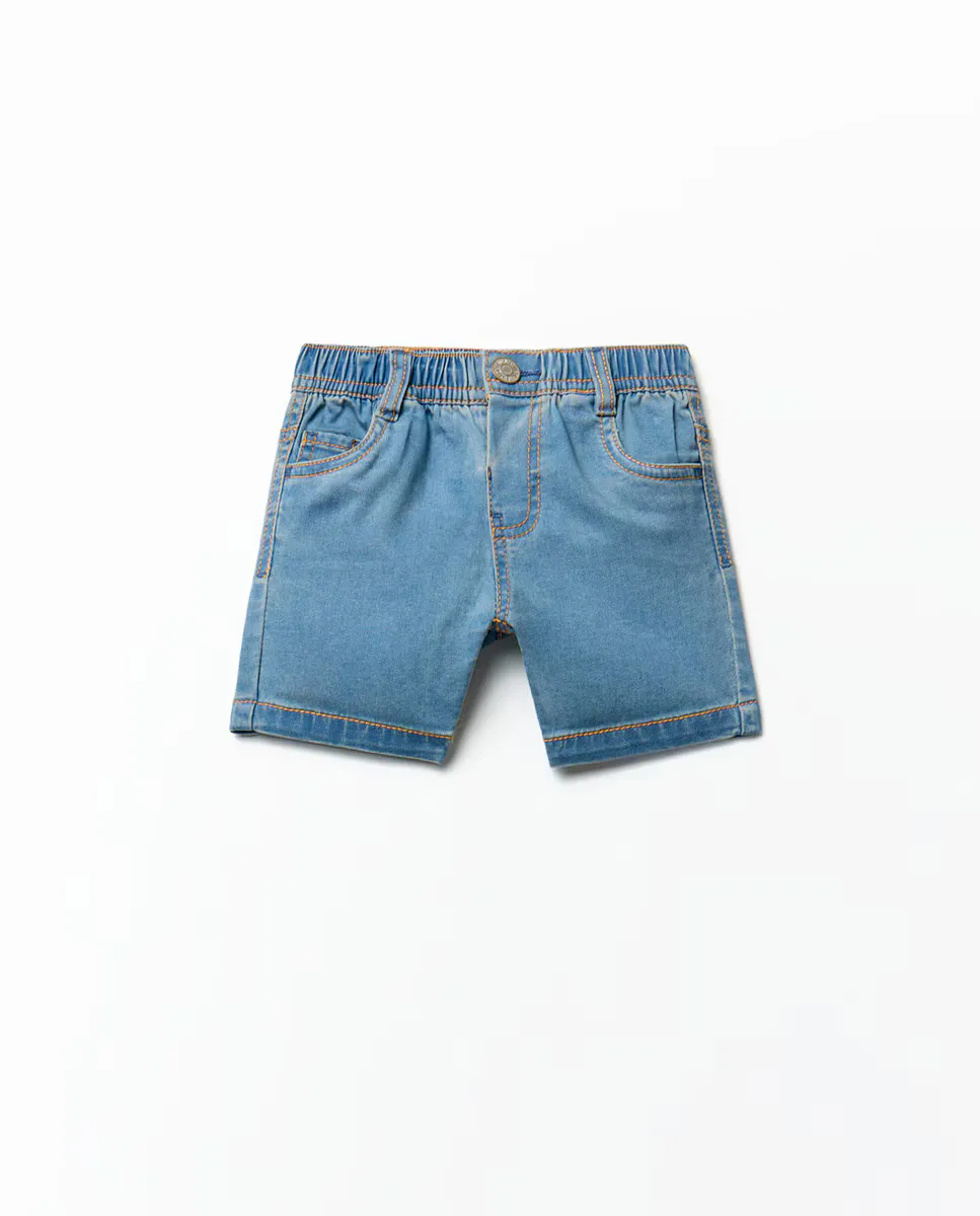 Бермуды джинсовые Sfera, синий
Бермуды джинсовые Sfera, синий