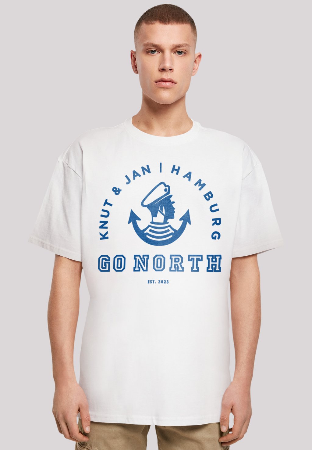 Футболка с принтом GO NORTH KNUT & JAN HAMBURG LOGO KNUT & JAN HAMBURG F4NT4STIC, белый
Футболка с принтом GO NORTH KNUT & JAN HAMBURG LOGO KNUT & JAN HAMBURG F4NT4STIC, белый