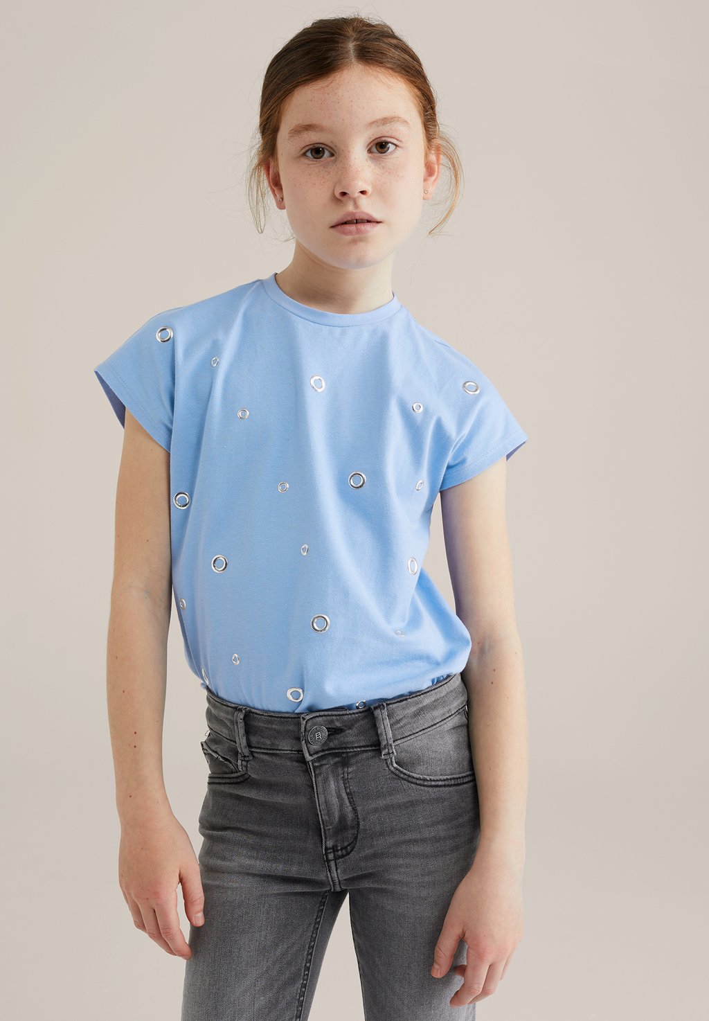 Футболка с принтом WE Fashion, светло-голубой
Футболка с принтом WE Fashion, светло-голубой