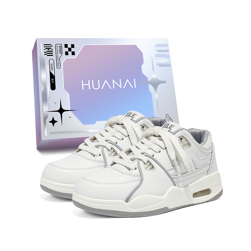 HUANAI Износостойкие противоскользящие скейтерские кеды унисекс бело-серые (коробка), цвет White Gray (Box)
HUANAI Износостойкие противоскользящие скейтерские кеды унисекс бело-серые (коробка), цвет White Gray (Box)