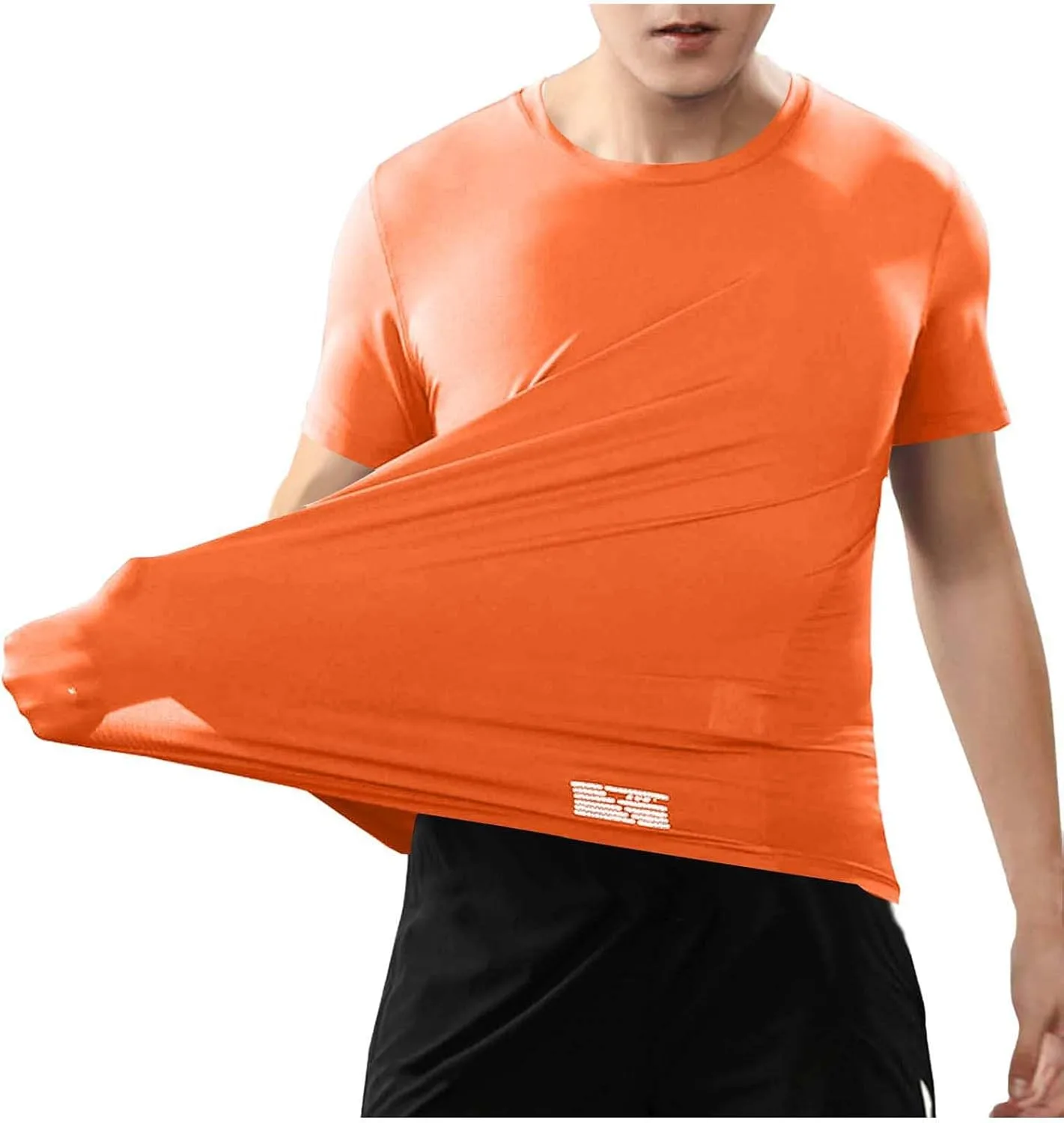 Мужская футболка для тренировок с коротким рукавом, Stretchy Quick Dry
Мужская футболка для тренировок с коротким рукавом, Stretchy Quick Dry