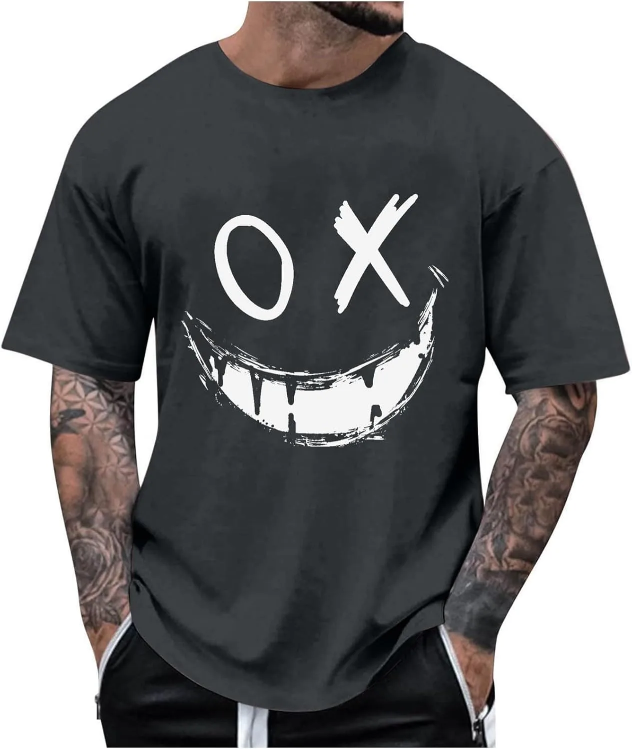 Футболка с принтом в стиле граффити Summer Y2k
Футболка с принтом в стиле граффити Summer Y2k