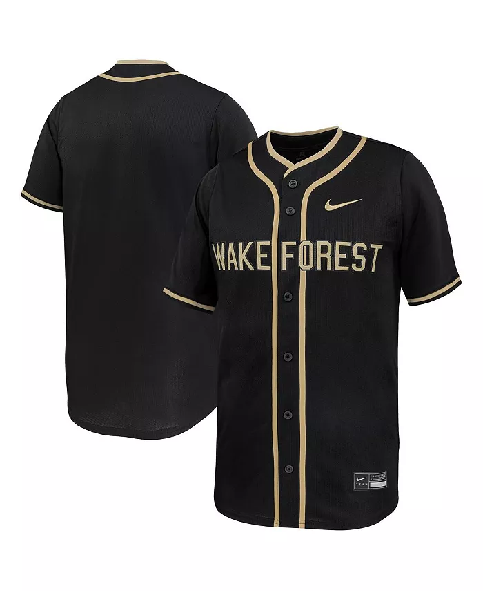 Мужская бейсбольная джерси Wake Forest Demon Deacons Limited черного цвета Nike
Мужская бейсбольная джерси Wake Forest Demon Deacons Limited черного цвета Nike