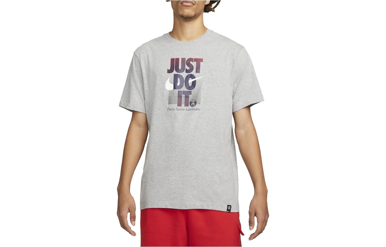 Футбольная майка мужская серая Nike, серый 
Футбольная майка мужская серая Nike, серый