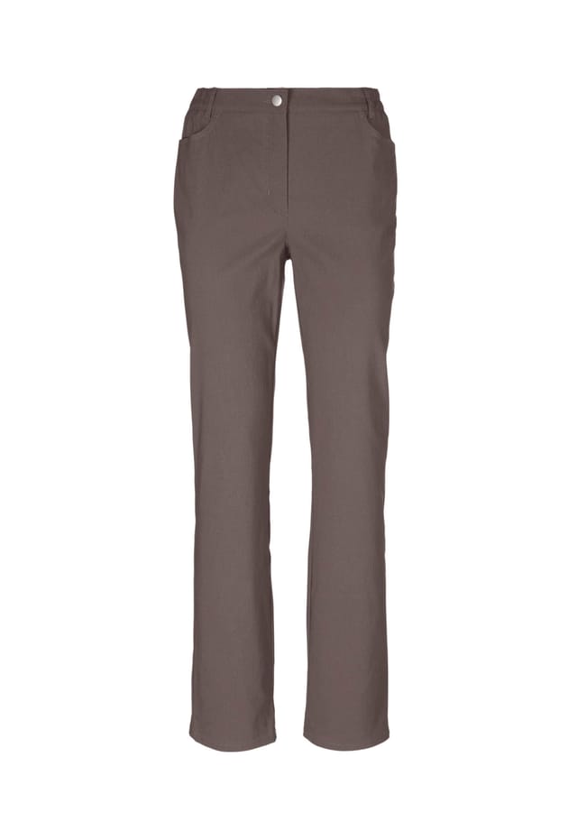 Короткий размер: идеальные супер-эластичные брюки Карла Goldner, коричневый
Короткий размер: идеальные супер-эластичные брюки Карла Goldner, коричневый