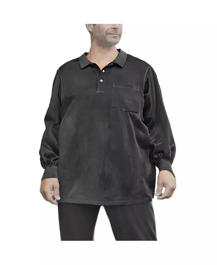 Неусадочная рубашка-поло Big & Tall с длинными рукавами и длинными рукавами KingSize, черный
Неусадочная рубашка-поло Big & Tall с длинными рукавами и длинными рукавами KingSize, черный