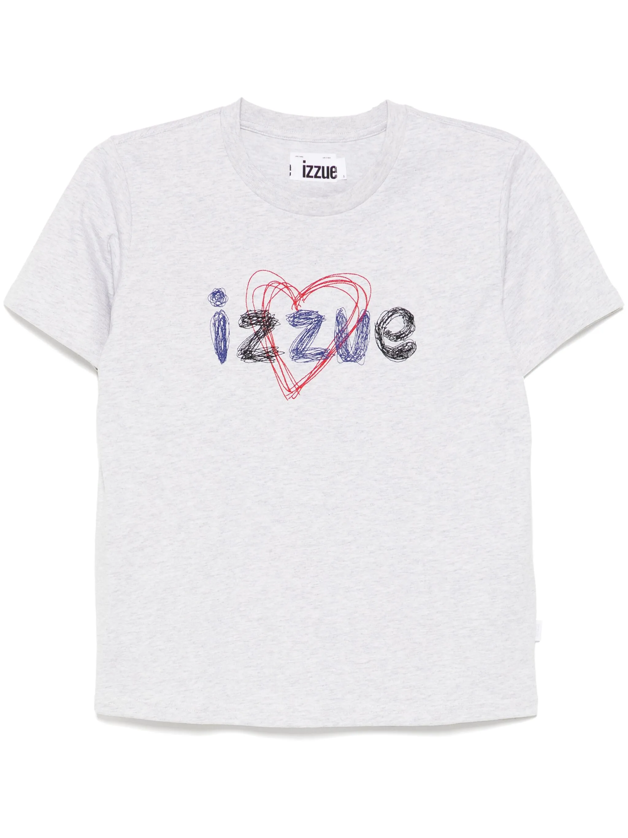 Футболка с вышитым логотипом Izzue, серый
Футболка с вышитым логотипом Izzue, серый