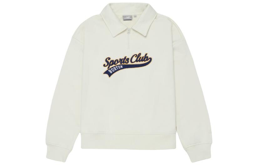 Свитшот женский цвета слоновой кости New Balance
Свитшот женский цвета слоновой кости New Balance