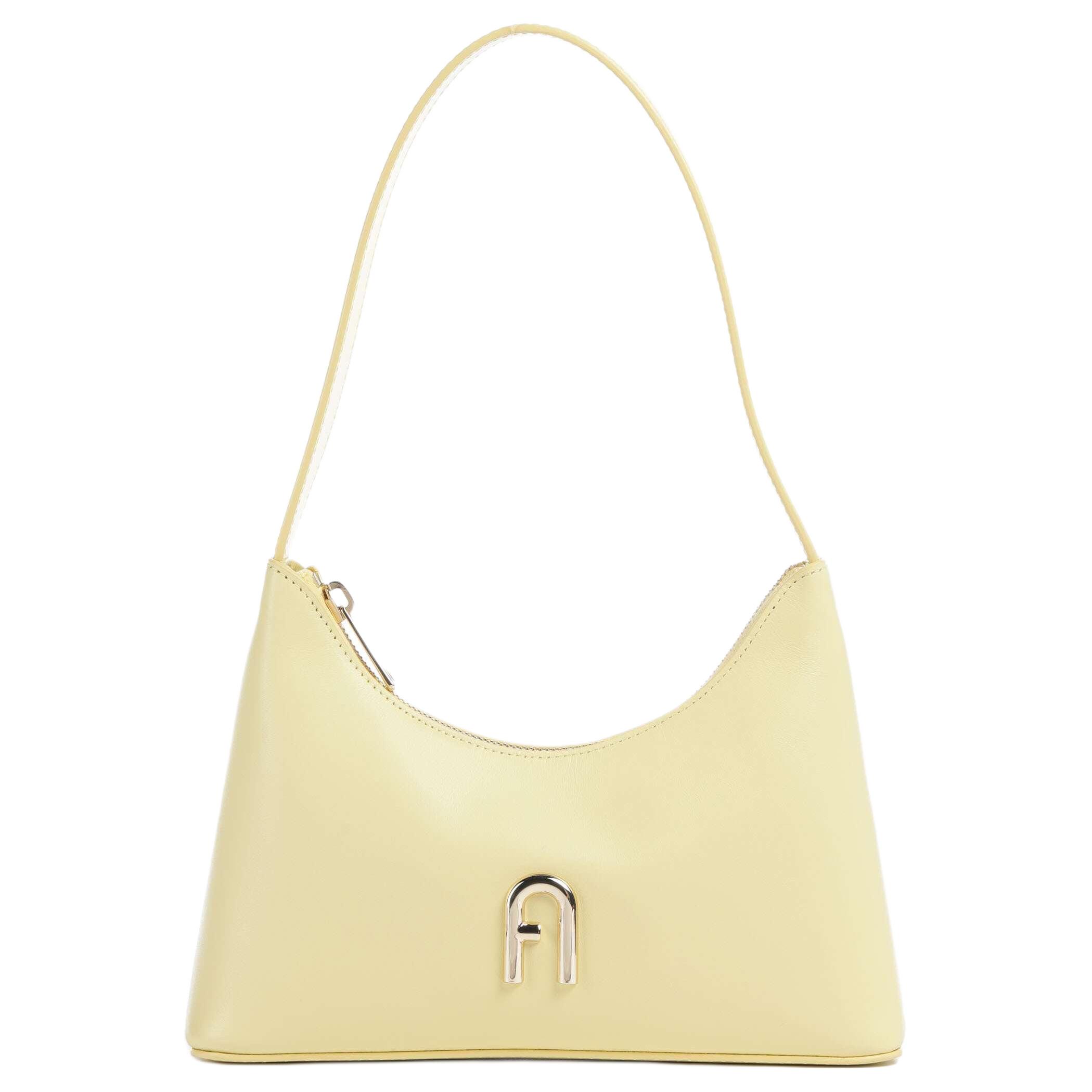 Furla Миниатюрная женская сумка через плечо из мелкозернистой кожи светло-желтого цвета
Furla Миниатюрная женская сумка через плечо из мелкозернистой кожи светло-желтого цвета