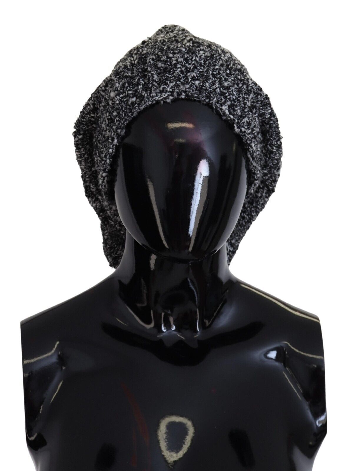 Шикарная серая шерстяная шапка-бини Dolce & Gabbana
Шикарная серая шерстяная шапка-бини Dolce & Gabbana