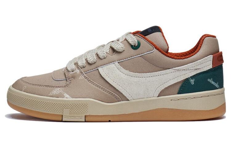 Кроссовки LINING Glory 92s Skateboarding Shoes Men Low-top Lightly Glazed Brown, коричневый 
Кроссовки LINING Glory 92s Skateboarding Shoes Men Low-top Lightly Glazed Brown, коричневый