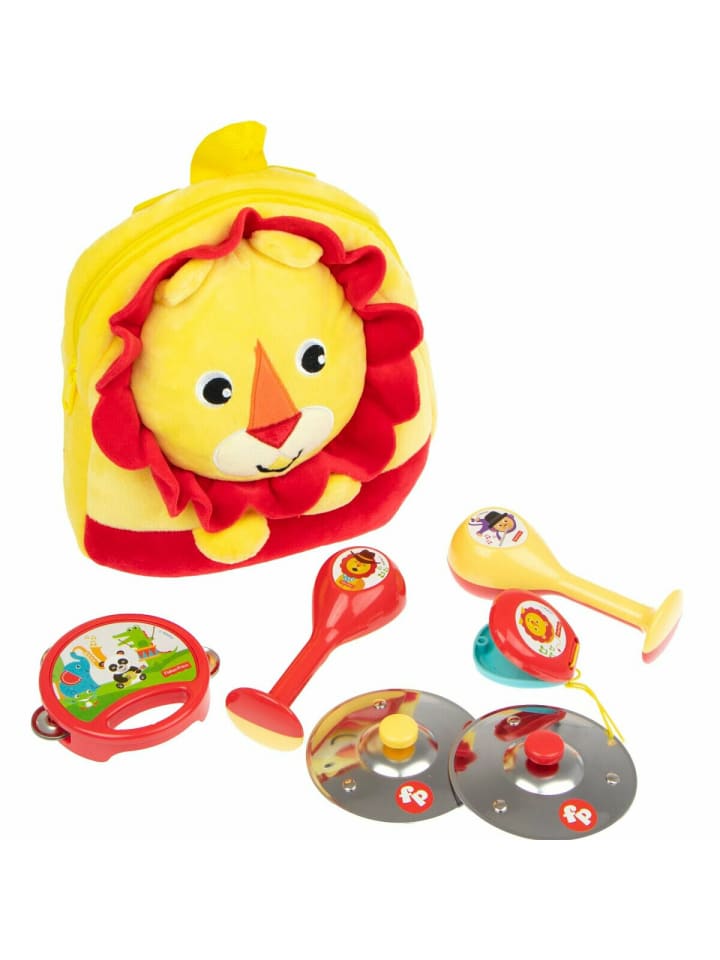 COFI 1453 Рюкзак в виде льва с 4 музыкальными инструментами для творческих игр, желтого цвета
COFI 1453 Рюкзак в виде льва с 4 музыкальными инструментами для творческих игр, желтого цвета