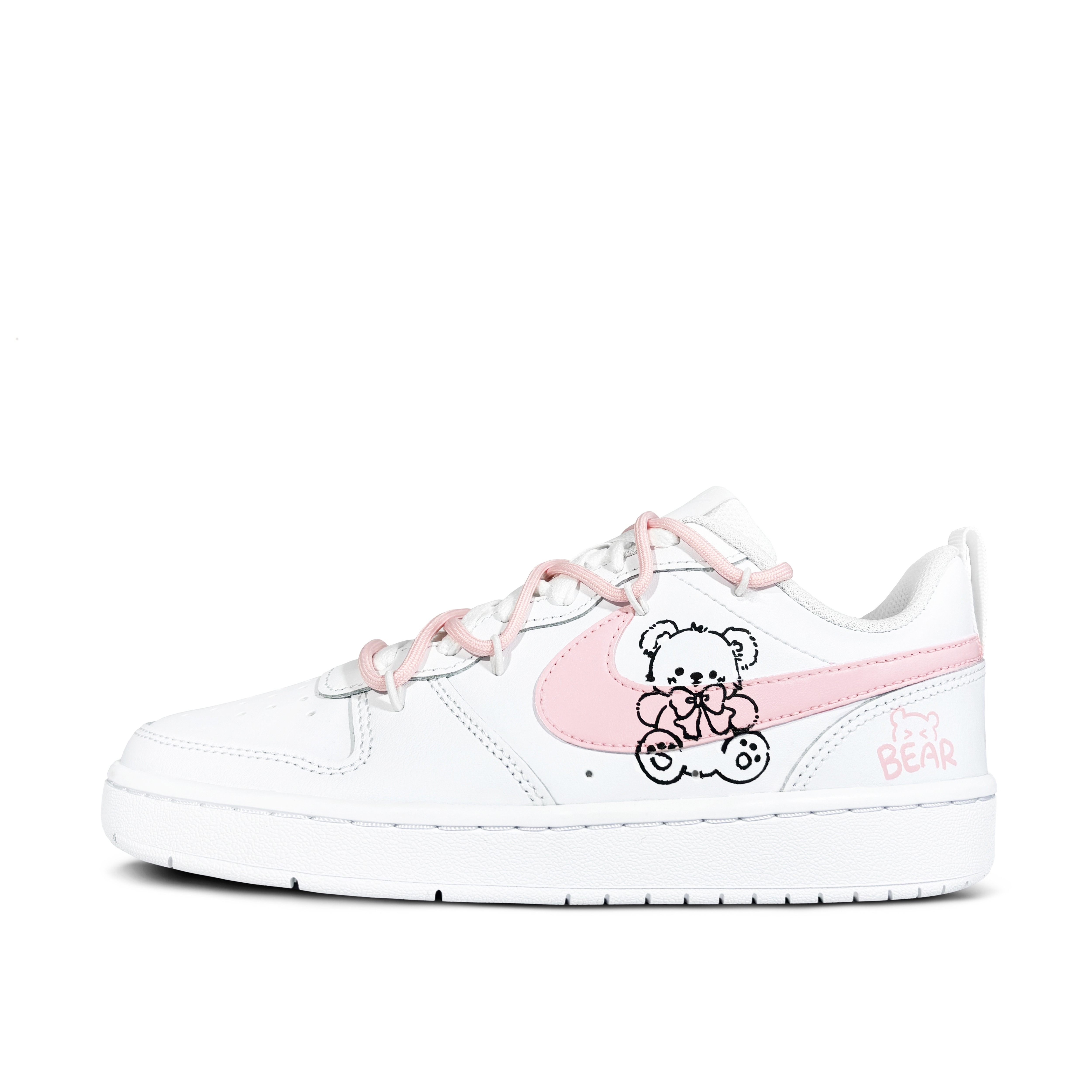 Nike Детские низкие кроссовки для скейтбординга Court Borough Low 2, розовые, белые, для подростков
Nike Детские низкие кроссовки для скейтбординга Court Borough Low 2, розовые, белые, для подростков