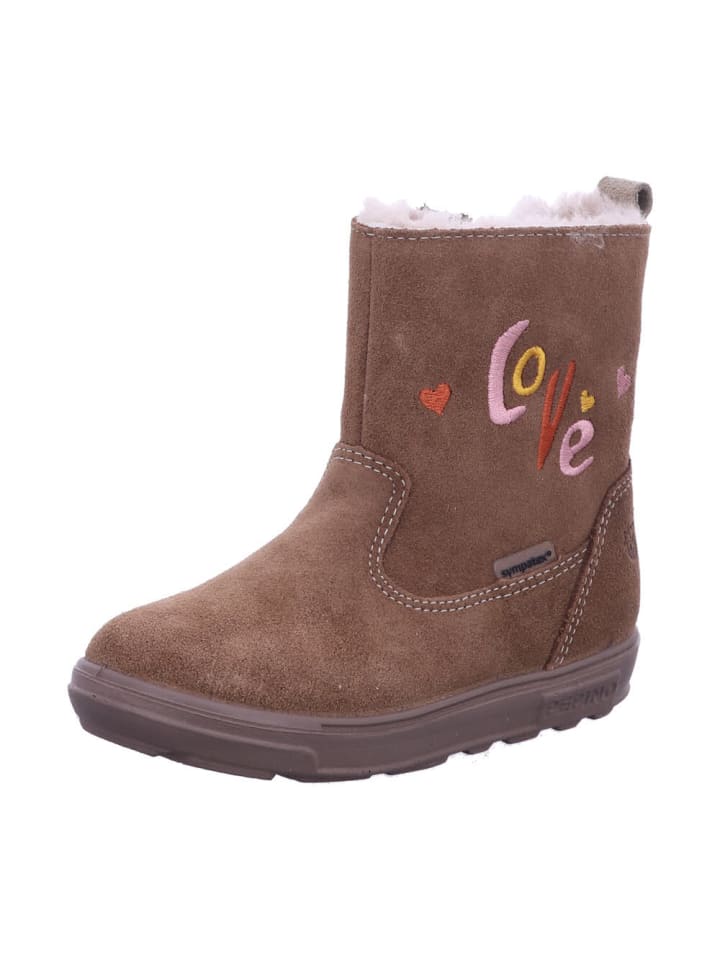 PEPINO Уютные детские ботинки коричневого цвета
PEPINO Уютные детские ботинки коричневого цвета