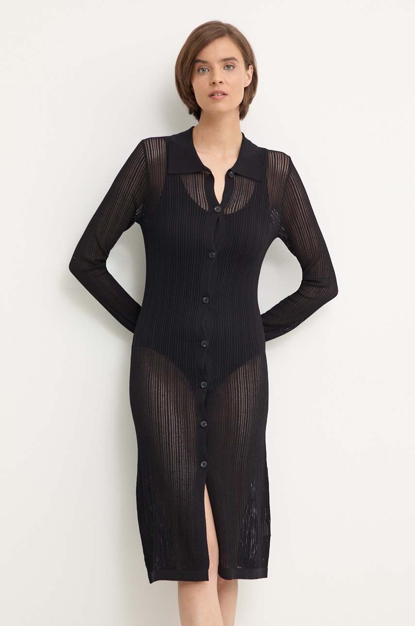 Кардиган Sandro Ferrone, черный 
Кардиган Sandro Ferrone, черный