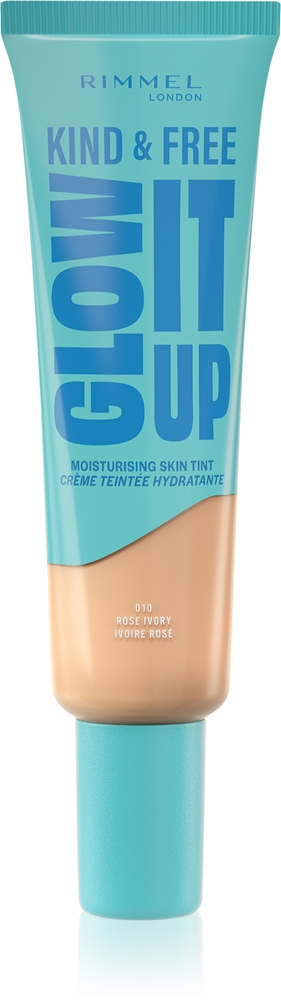 Kind & Free Glow it up - увлажняющий крем с легкой текстурой и тонирующим эффектом Rimmel, atspalvis 010 rose ivory 30 мл
Kind & Free Glow it up - увлажняющий крем с легкой текстурой и тонирующим эффектом Rimmel, atspalvis 010 rose ivory 30 мл