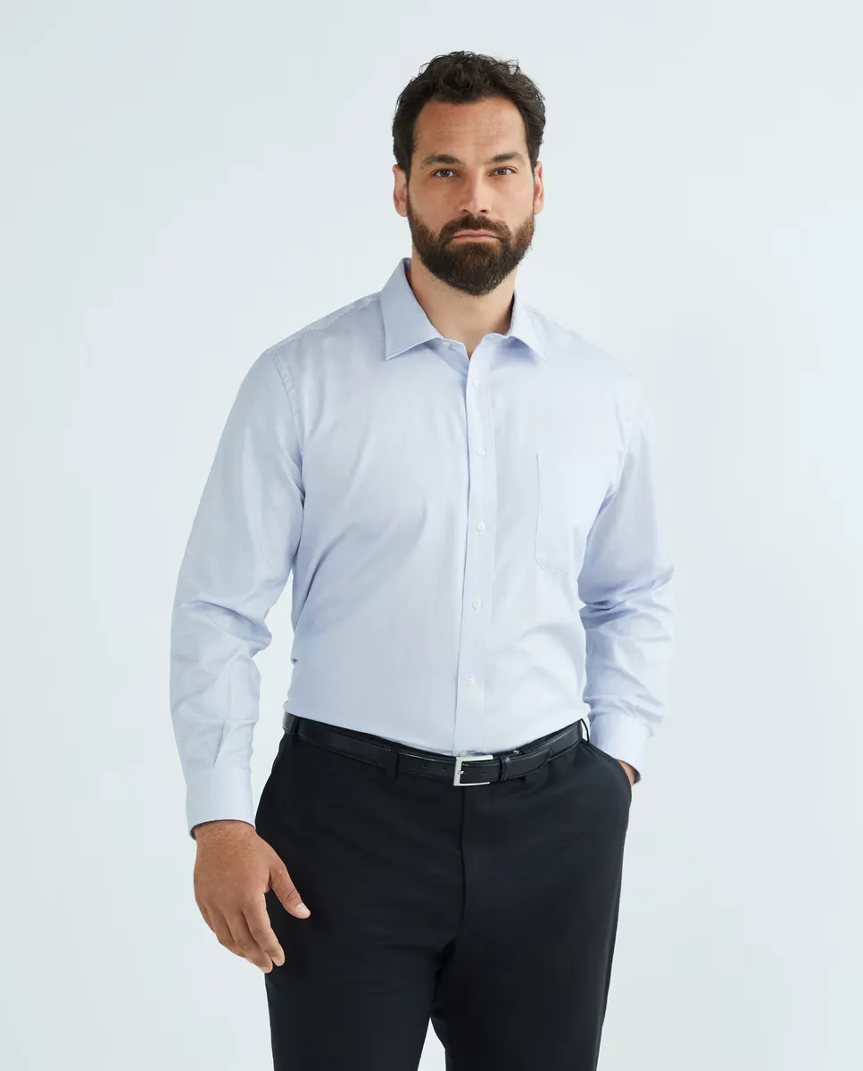 Мужская классическая рубашка большого размера Dustin, темно-синий
Мужская классическая рубашка большого размера Dustin, темно-синий