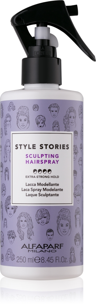 Style stories the range лак для волос лак для волос сверхсильной фиксации Alfaparf Milano, sculpting hairspray 250 мл
Style stories the range лак для волос лак для волос сверхсильной фиксации Alfaparf Milano, sculpting hairspray 250 мл
