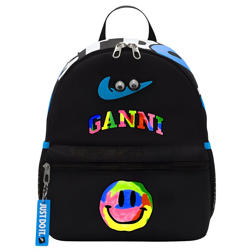 Nike Тканевый рюкзак унисекс черный и фото синий, Smiley 2
Nike Тканевый рюкзак унисекс черный и фото синий, Smiley 2