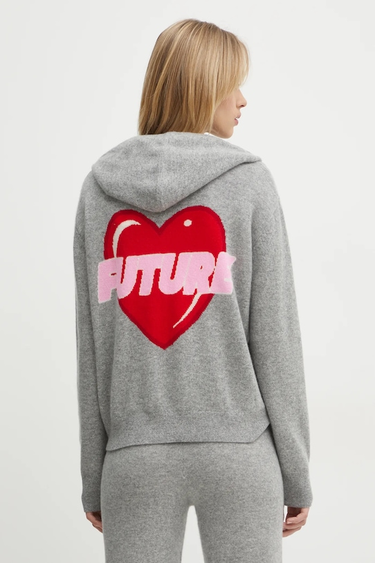 Свитер кашемировый From Future, серый 
Свитер кашемировый From Future, серый