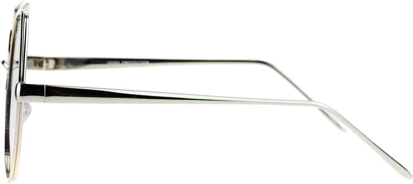 PASTL Супер большие солнцезащитные очки Foxy с круглыми линзами типа «кошачий глаз» и плоскими линзами, модные женские солнцезащитные очки, Silver (Smoke)
PASTL Супер большие солнцезащитные очки Foxy с круглыми линзами типа «кошачий глаз» и плоскими линзами, модные женские солнцезащитные очки, Silver (Smoke)