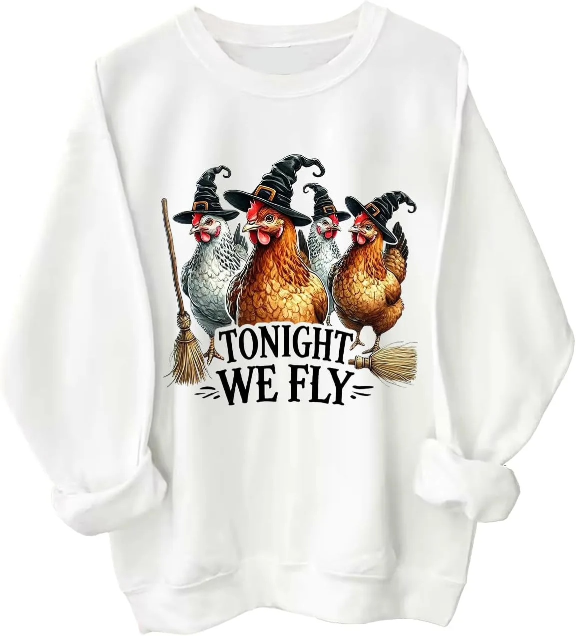 Толстовка Tonight We Fly с принтом курицы SESMIM
Толстовка Tonight We Fly с принтом курицы SESMIM