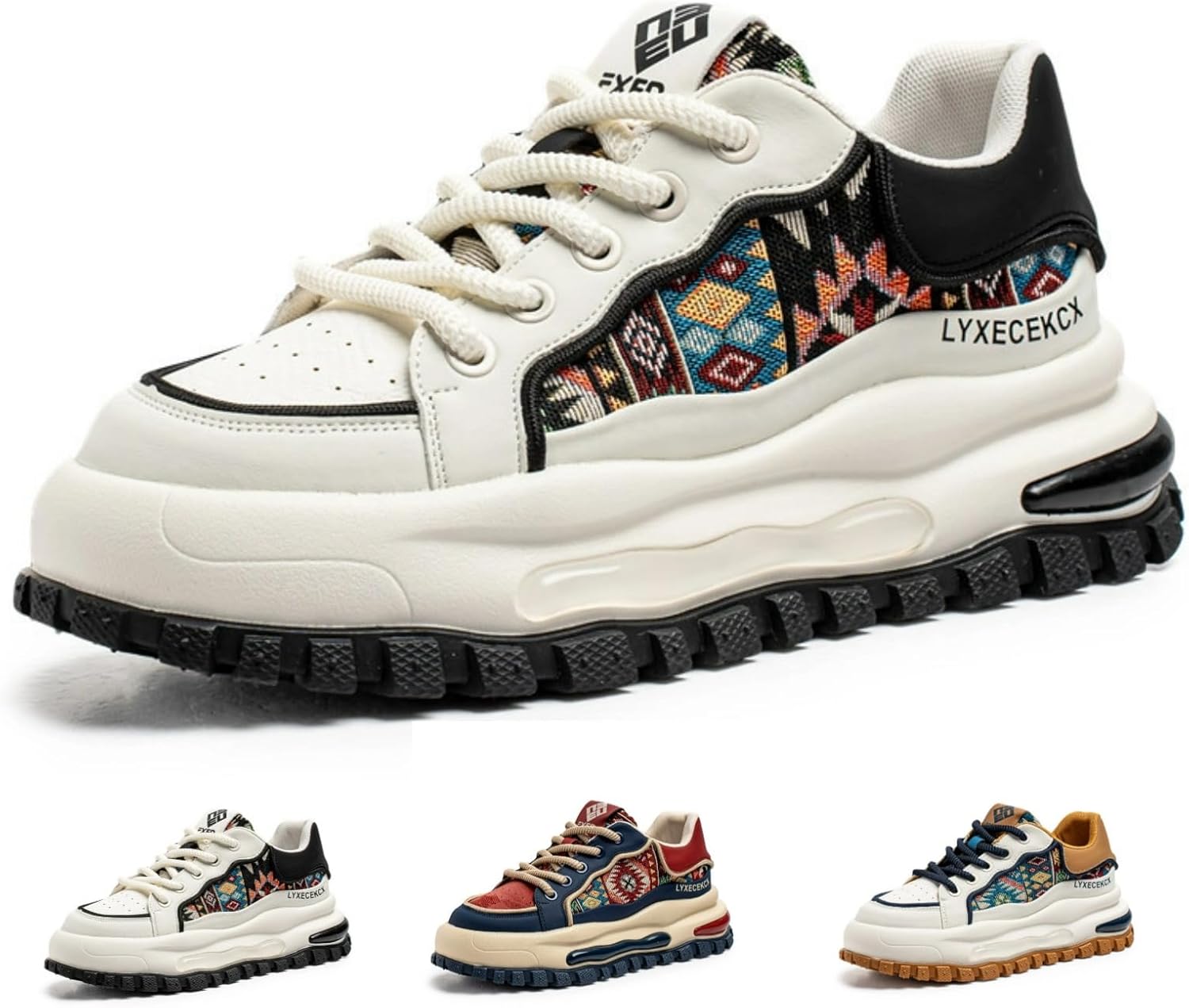 Мужские ретро-кроссовки MACEFIL, платформа 5 см, верх из дышащей кожи, модные, повседневные, для прогулок, скейтбординга и уличного стиля, белый/черный
Мужские ретро-кроссовки MACEFIL, платформа 5 см, верх из дышащей кожи, модные, повседневные, для прогулок, скейтбординга и уличного стиля, белый/черный