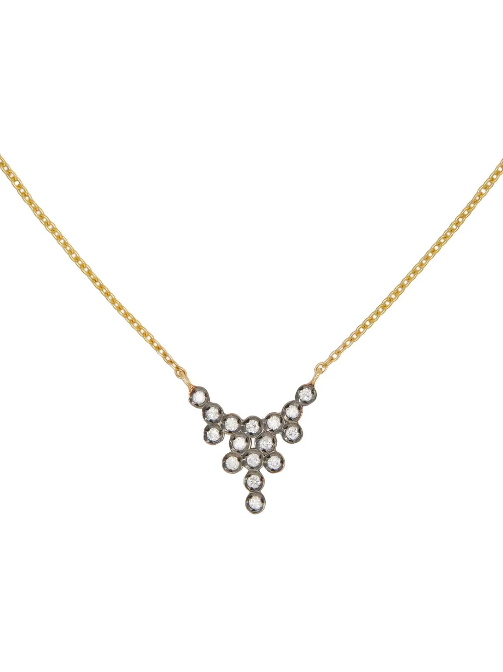 Бриллиантовое колье Mini Pétal из 18-каратного желтого золота Yannis Sergakis, коричневый
Бриллиантовое колье Mini Pétal из 18-каратного желтого золота Yannis Sergakis, коричневый